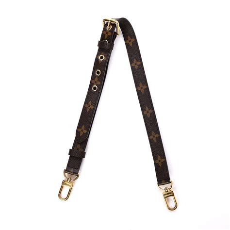 louis vuitton adjustable shoulder strap black|Louis Vuitton monogram adjustable strap.